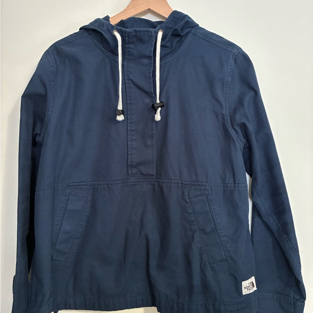 The North Face Women’s Dark Blue Hooded Jacket